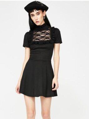 New Eyecandy Darkness Babydoll Dress